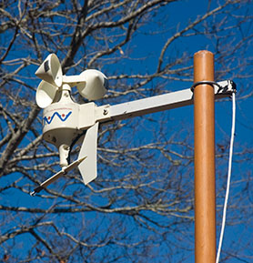 anemometer &amp; wind vane